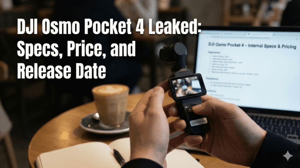 DJI Osmo Pocket 4 DJI Osmo Pocket 4 Leaked Specs, Price, and Release Date