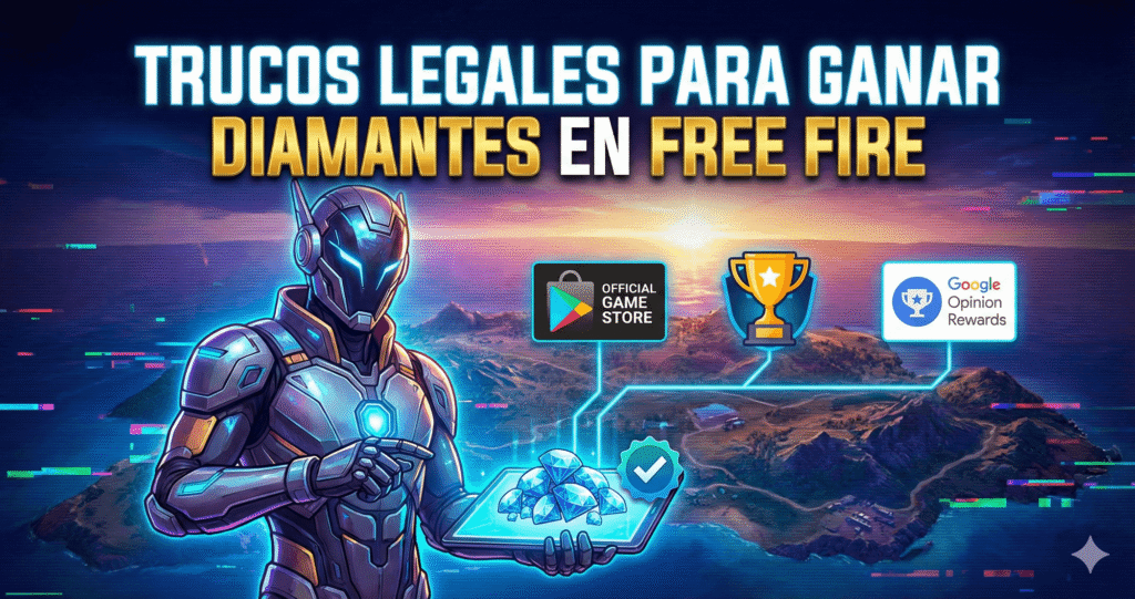 Diamantes gratis para Free Fire