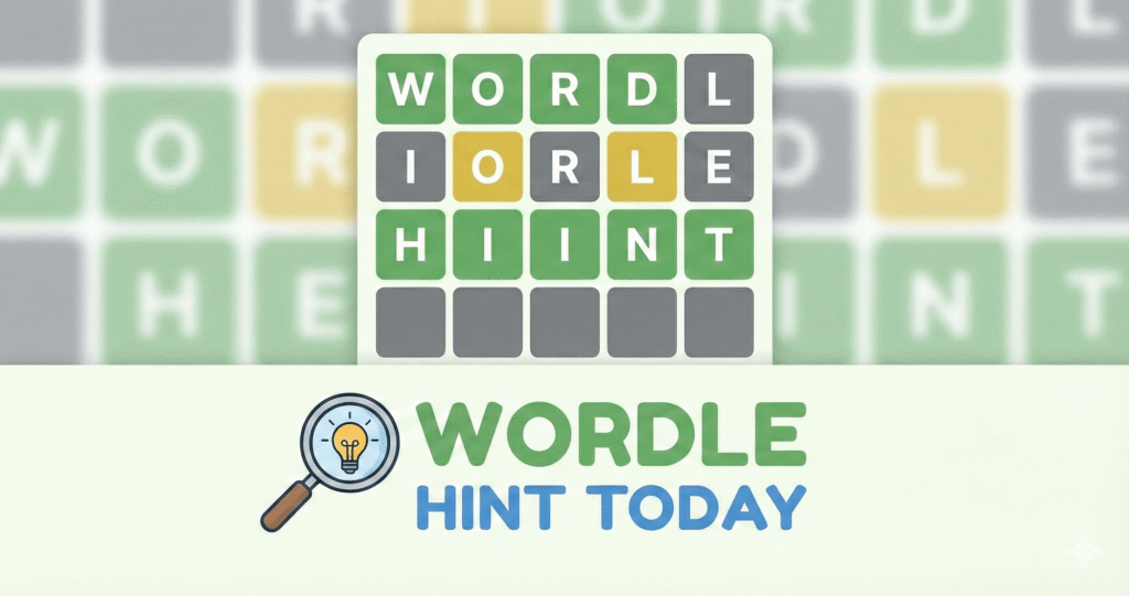 wordle hint today