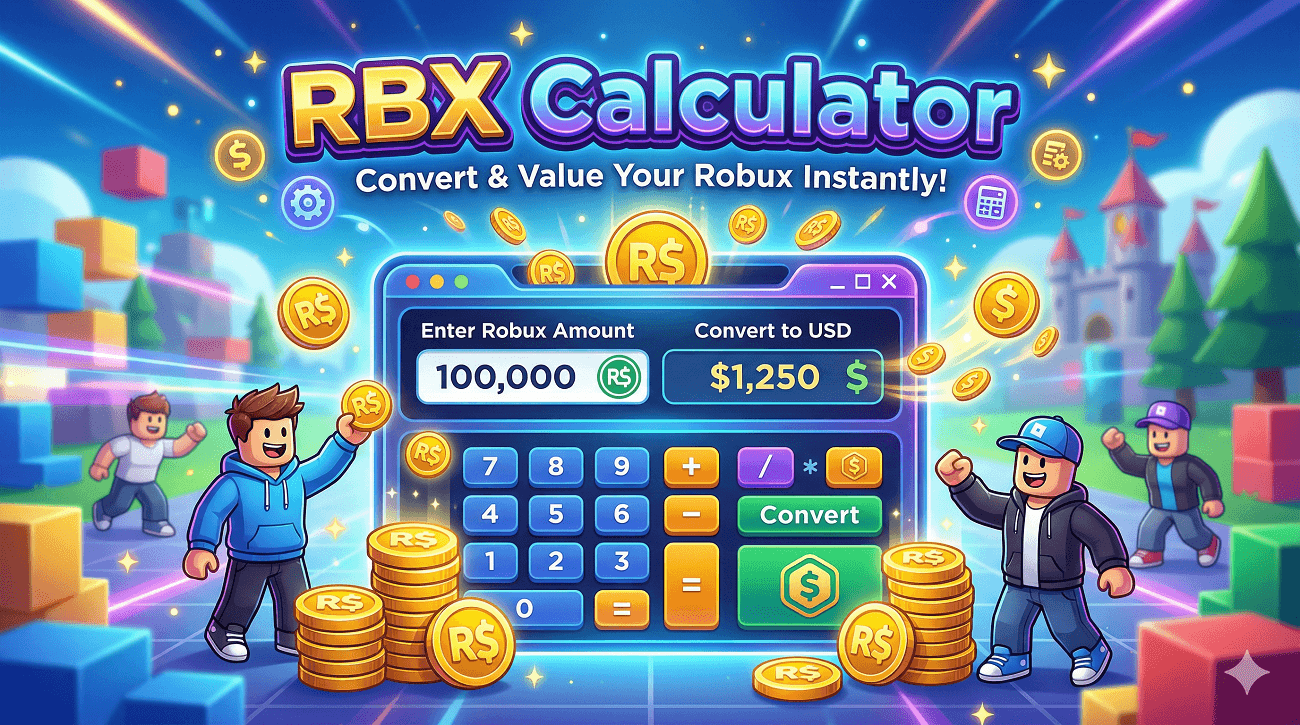 RBX Calculator RBX Calculator