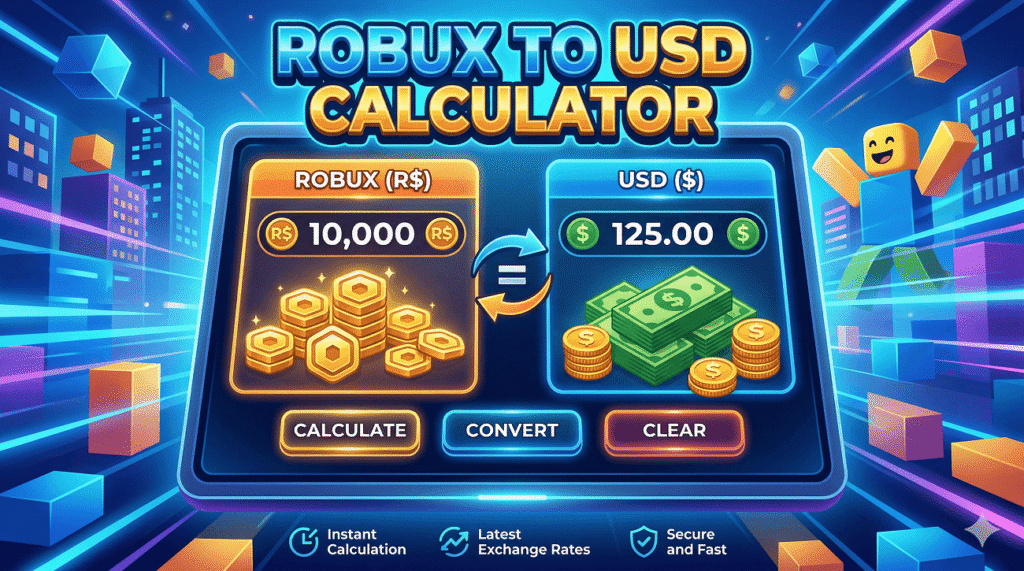 Robux to USD Calculator Robux to USD Calculator