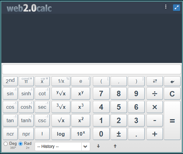 Scientific Calculator Online