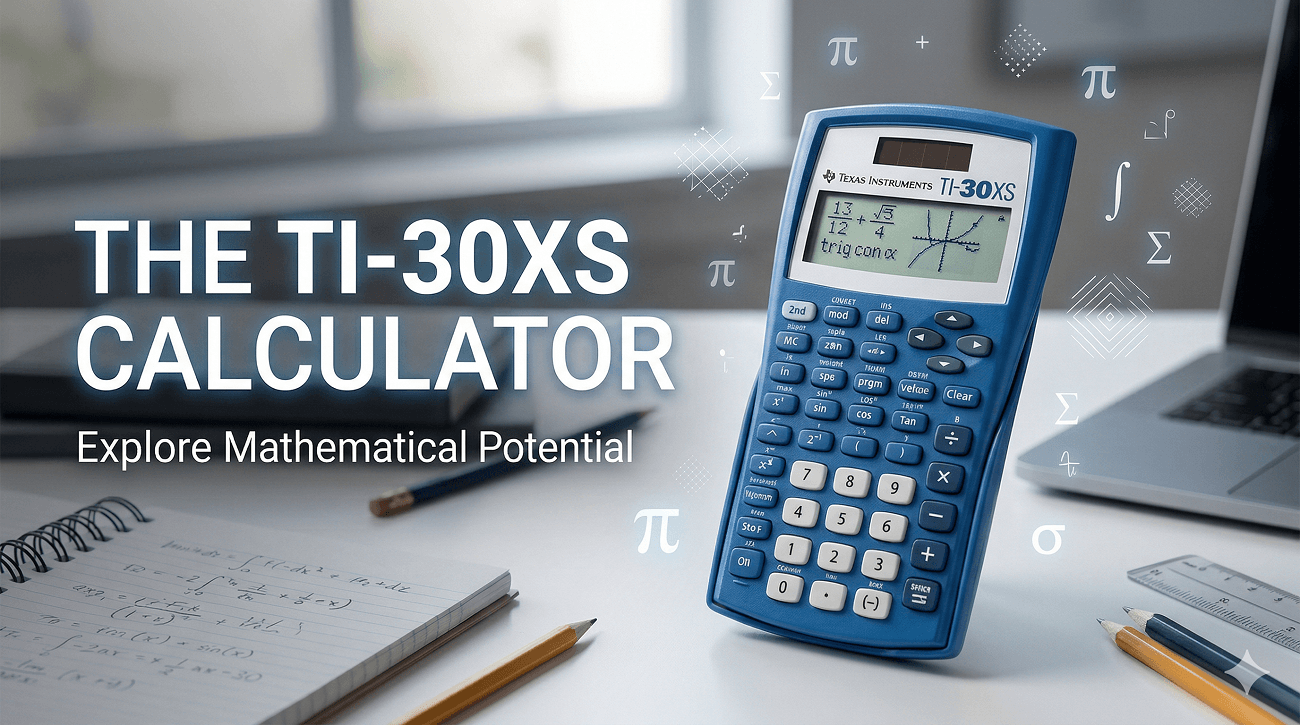TI-30XS calculator