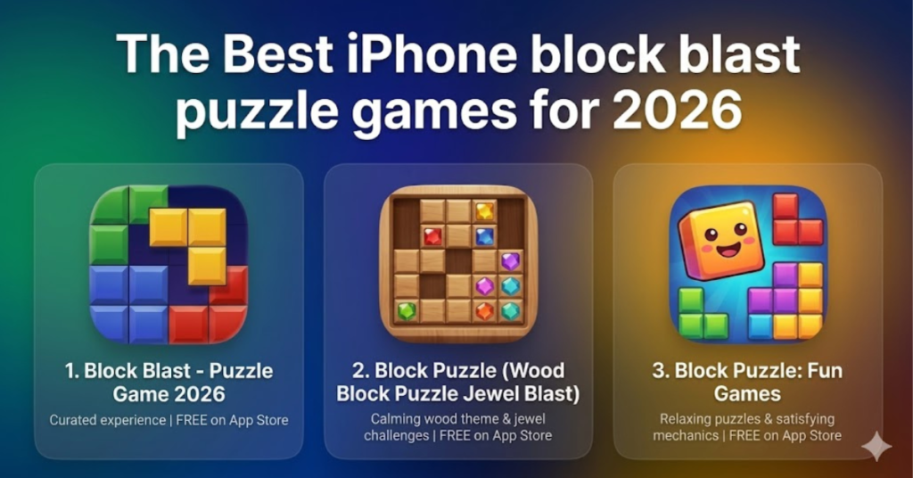 IPhone Block-Blast Puzzle Games IPhone Block-Blast Puzzle Games