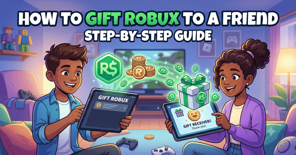 How to Gift Robux to a Friend