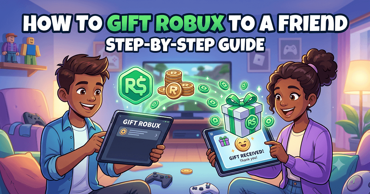 How to Gift Robux to a Friend