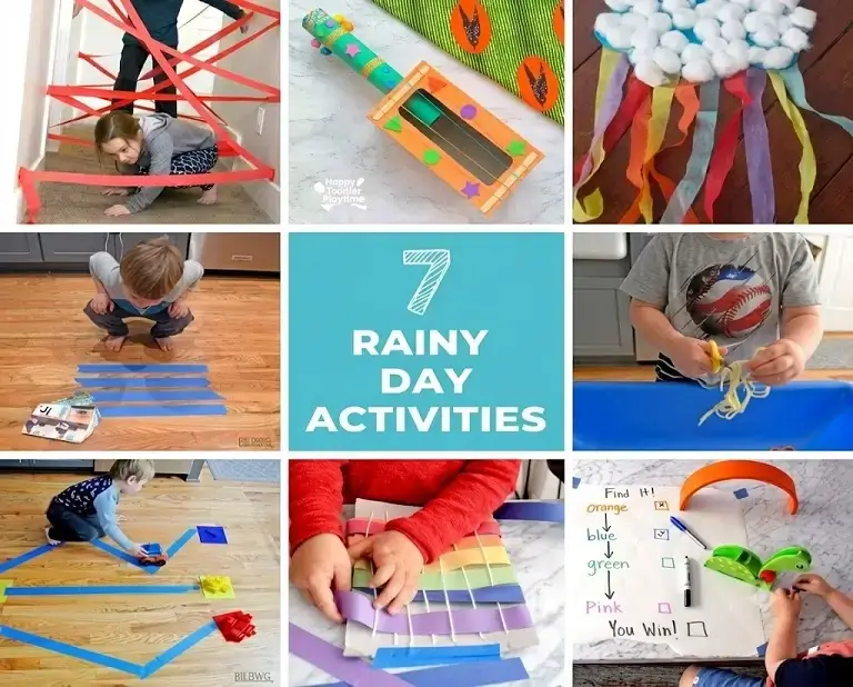 Indoor Games for Kids Rainy Day